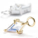 Jace Charm in Gold from Modern Mood in assorted materials