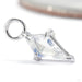 Jace Charm in Gold from Modern Mood with moonstone in white gold