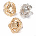 Kappa 04 Press-fit End in Gold from Tether Jewelry in assorted materials