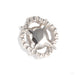 Kappa 04 Press-fit End in 14k White Gold from Tether Jewelry