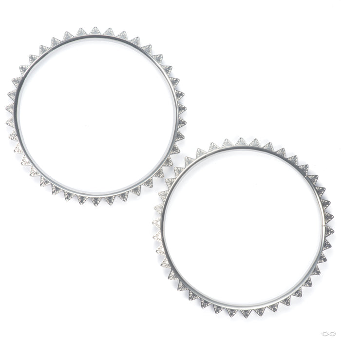 Lexicon Weights in Stainless Steel from Tether Jewelry