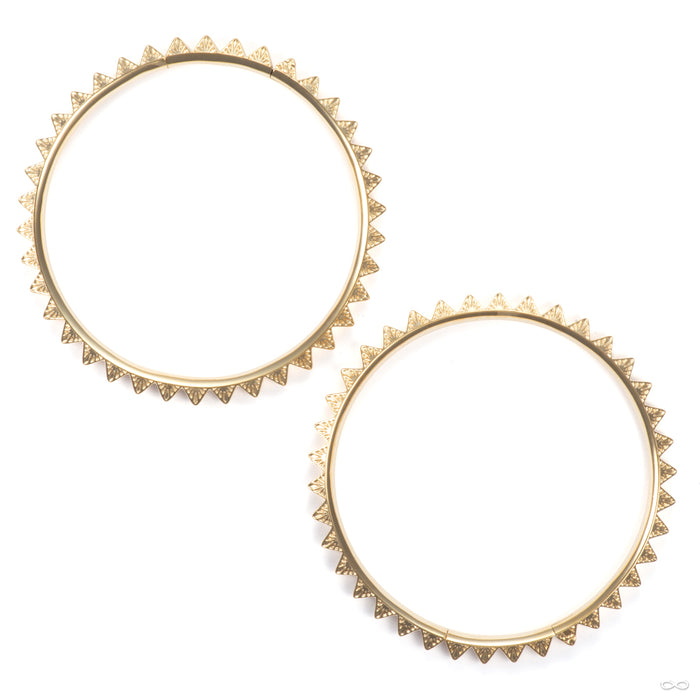 Lexicon Weights in Yellow Gold from Tether Jewelry