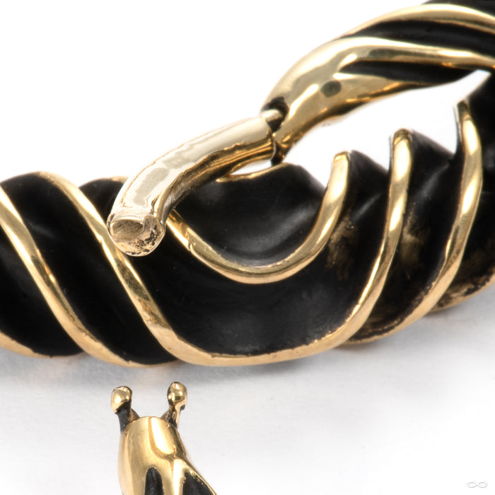Liquid Mind from Maya Jewelry in Brass open