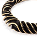 Liquid Mind from Maya Jewelry in Brass linear detail