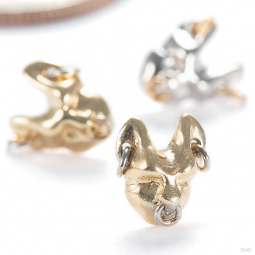 Mew Mew Press-fit End in Gold from Pupil Hall in assorted materials