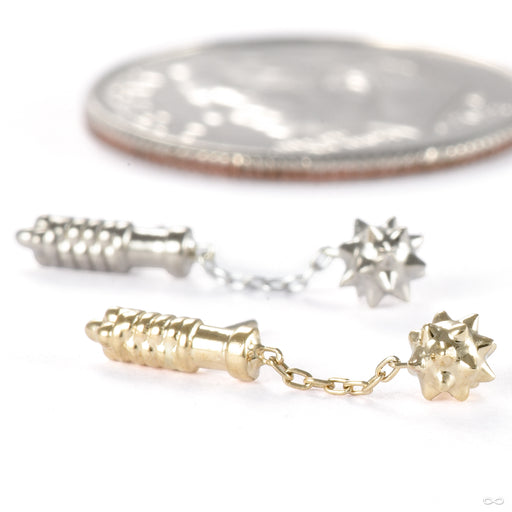 Micro Aggression Press-fit End in Gold from Regalia in various materials