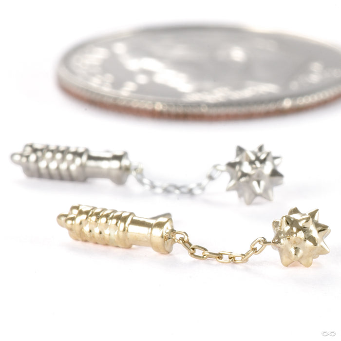 Micro Aggression Press-fit End in Gold from Regalia in various materials