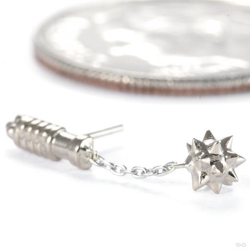 Micro Aggression Press-fit End in Gold from Regalia in white gold