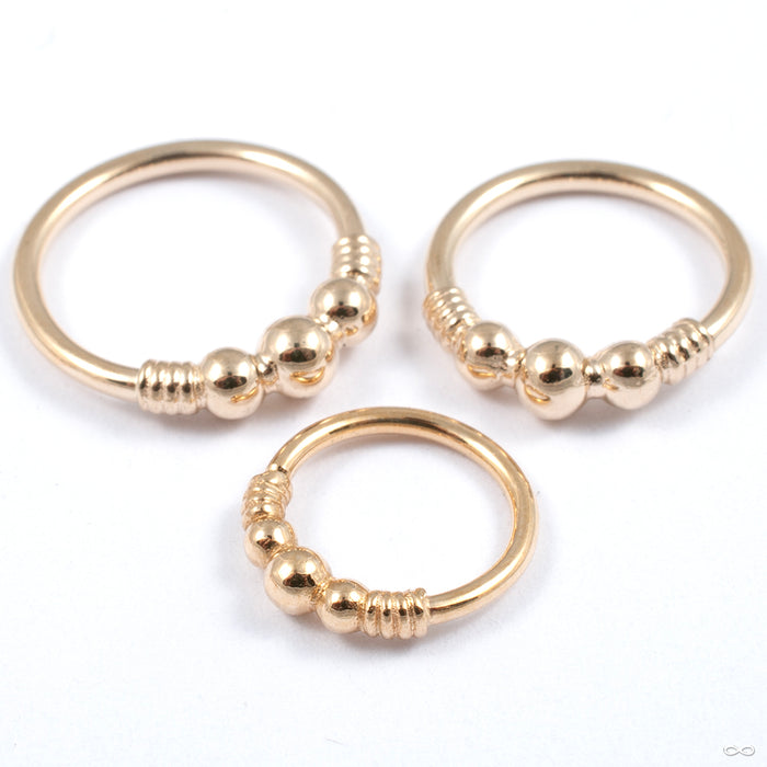 Myla Seam Ring in Gold from BVLA in yellow gold