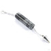 Natural Obsidian Spike Charm in 14k White Gold from Hialeah mobility detail