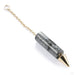 Natural Obsidian Spike Charm in 14k Yellow Gold from Hialeah