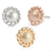 Nova Press-fit End in Gold from Ember Body Jewelry in assorted materials