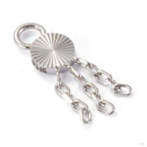 Nyx Charm in 14k White Gold from Modern Mood