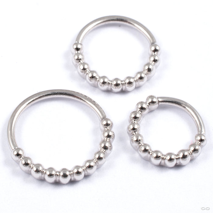Oaktier Seam Ring in Gold from BVLA in white gold