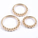 Oaktier Seam Ring in Gold from BVLA in yellow gold