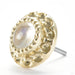 Origin Press-fit End in Gold from Seasons Handmade with moonstone