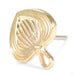 Pamaypay Press-fit End in Gold from Regalia in yellow gold