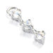 Penelope Prong Charm in Gold from Modern Mood with moonstone in white gold