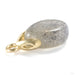 Pointed Teardrop Charm in Gold from Origins Handmade with labradorite