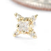Polaris Press-fit End in Gold from Seasons Handmade in yellow gold with diamond