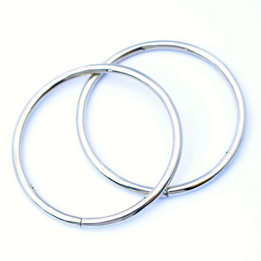 Polished Hoop Weights from Eleven44 size large