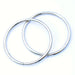 Polished Hoop Weights from Eleven44 size large