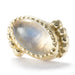 Portal Press-fit End in Gold from Seasons Handmade with moonstone