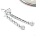 Power Play Press-fit End in Gold from Ember Body Jewelry with clear CZ