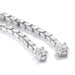 Power Play Press-fit End in Gold from Ember Body Jewelry with clear CZ