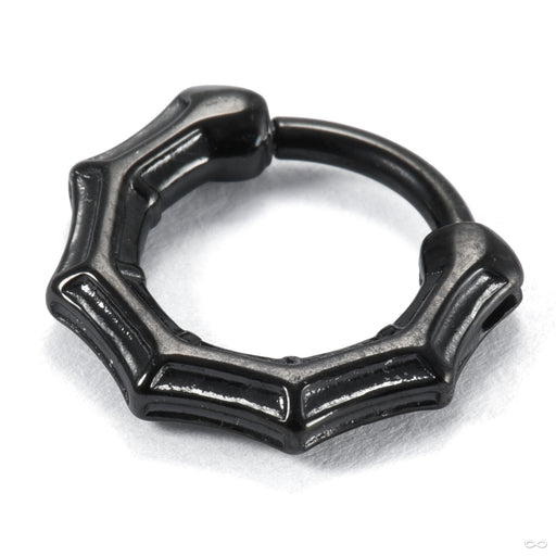 Prana Clicker from Tether Jewelry in obsidian