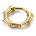 Prana Clicker from Tether Jewelry in yellow gold