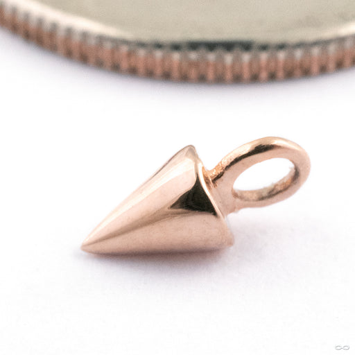 Pyra Charm in 14k Rose Gold from Tether Jewelry