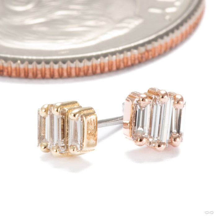 Renoir Press-fit End in Gold from Seasons Handmade in assorted materials