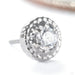 Rosebud Press-fit End in Titanium from Tawapa in high polish cz small