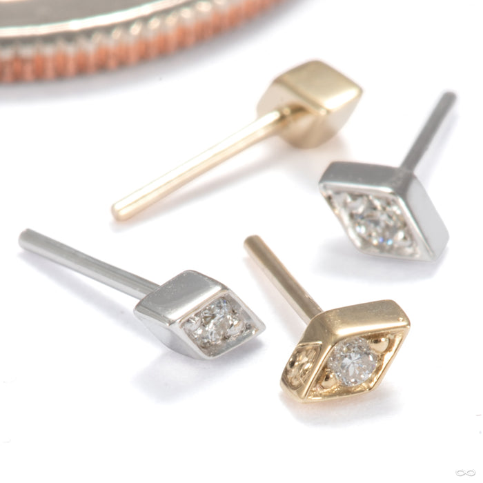 Royal Press-fit End in Gold from Modern Mood group