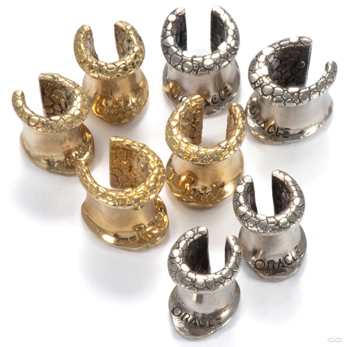 Saddle Spreader Weights with Scaled Texture from Oracle in assorted materials and sizes