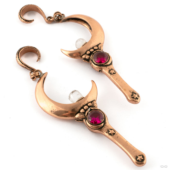 Sailor Moon Staff Weights from Symmetry Body Jewelry 2g Copper