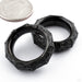 Seed Weights in Black PVD-coated Stainless Steel from Tether Jewelry