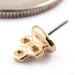 Sigma 03 Press-fit End in 14k Yellow Gold from Tether Jewelry