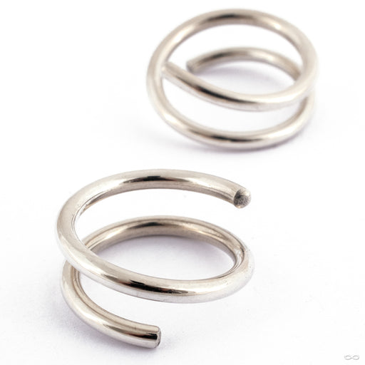 Hoop Coils in Silver from Mortan Manley 6g