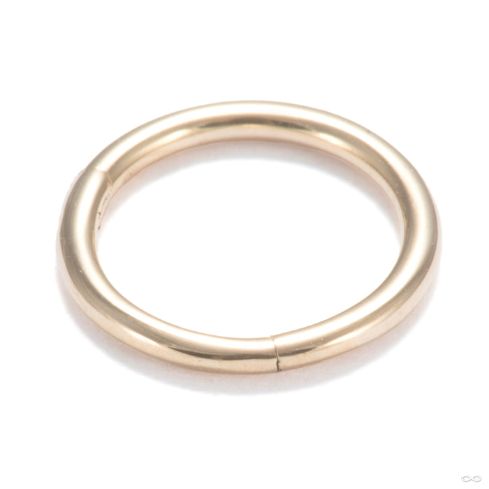 Simple Clicker in 14k Yellow Gold from Zadamer Jewelry