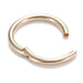 Simple Clicker in 14k Yellow Gold from Zadamer Jewelry open