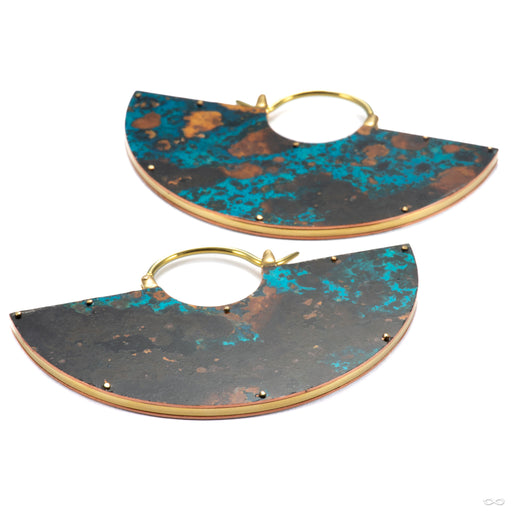 Small Equinox with Space Blue Oxidized Face from Quetzalli side detail