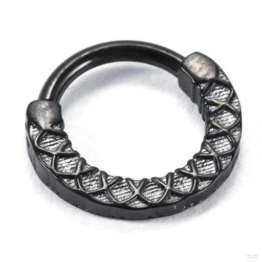 Solare Clicker from Tether Jewelry in obsidian