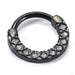 Solare Clicker from Tether Jewelry in obsidian