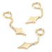 Sparkle Dangle Charm in Gold from Quetzalli in yellow gold