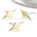 Sparkle Press-fit End in Gold from Quetzalli in a group