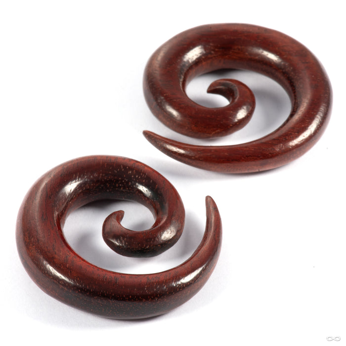 Spirals in 00g Bloodwood from Tawapa