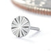 Spline Press-fit End in Titanium from NeoMetal in high polish 3mm