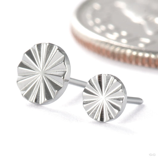 Spline Press-fit End in Titanium from NeoMetal high polish size comparison